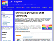 Tablet Screenshot of lgbt-croydon.org.uk